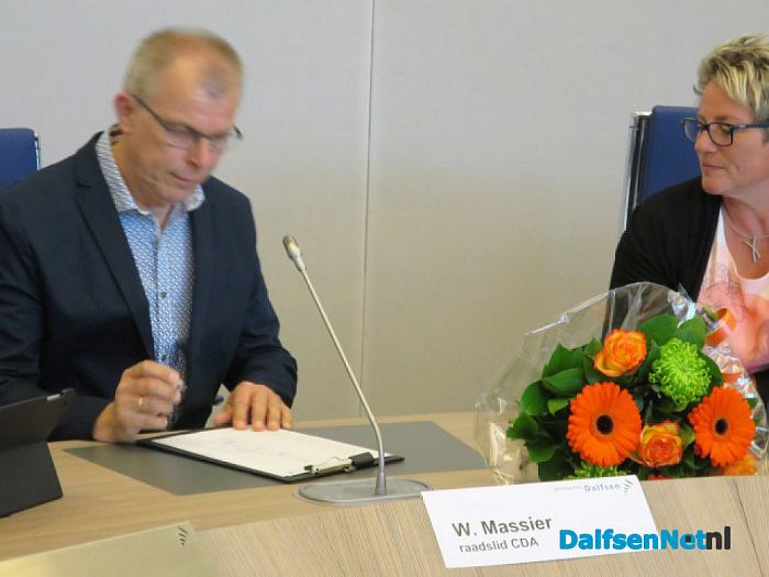 Wim Massier nieuw lid gemeenteraad Dalfsen - Foto: Wim