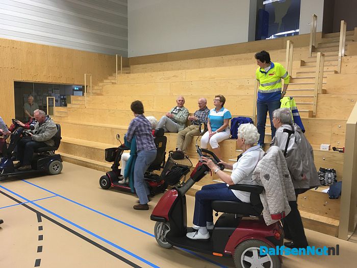 Scootmobiel praktijktraining - Foto: Ingezonden foto