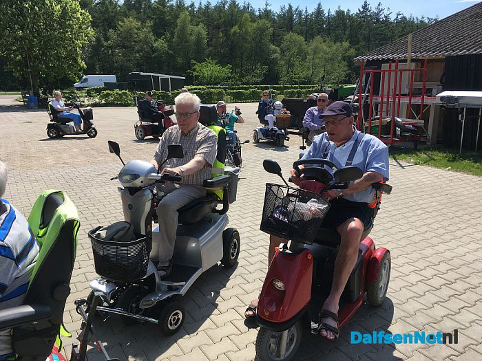 Scootmobiel tocht - Foto: Ingezonden foto