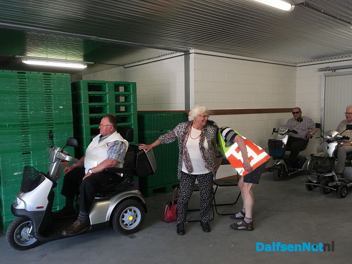 Scootmobiel tocht - Foto: Ingezonden foto