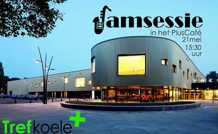 Jamsessie in het PlusCafé van Trefkoele+ - Foto: Eigen geleverde foto