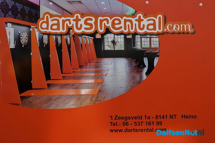 Het 1ste Damovo koppel dart toernooi was zeer geslaagd - Foto: Johan Bokma