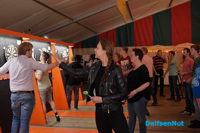 Het 1ste Damovo koppel dart toernooi was zeer geslaagd - Foto: Johan Bokma