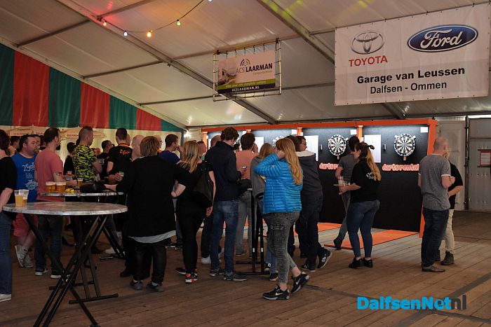 Het 1ste Damovo koppel dart toernooi was zeer geslaagd - Foto: Johan Bokma