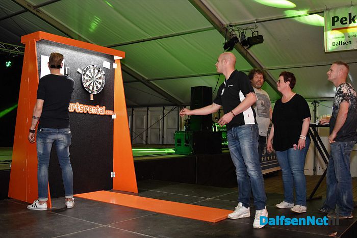 Het 1ste Damovo koppel dart toernooi was zeer geslaagd - Foto: Johan Bokma