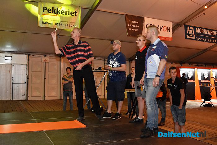 Het 1ste Damovo koppel dart toernooi was zeer geslaagd - Foto: Johan Bokma