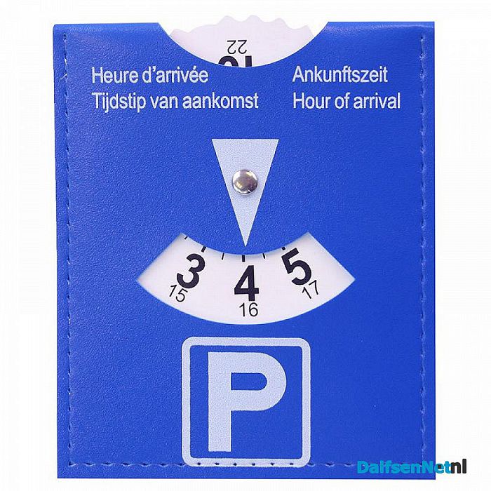 Parkeerschijf voordeliger dan boete