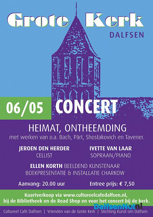Kunst en Concert in de Grote Kerk Dalfsen - Foto: Ingezonden foto