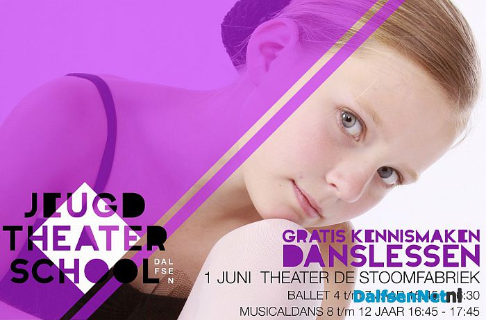 Kennismaken met ballet en musicaldans bij de jeugdtheaterschool Dalfsen tijdens de WAK - Foto: Ingezonden foto