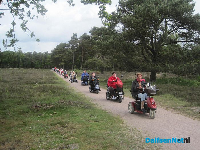 Recreatieve scootmobieltocht - Foto: Ingezonden foto