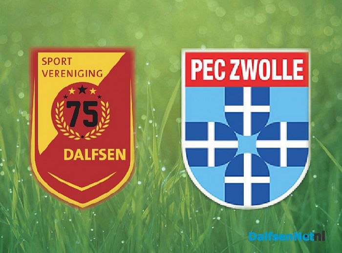 Kaarten SV Dalfsen – PEC Zwolle maandag in de verkoop