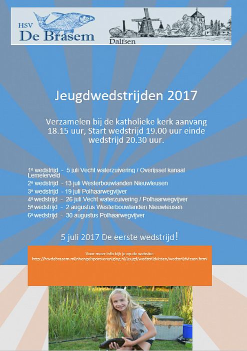 Jeugdwedstrijden H.S.V. de Brasem Dalfsen