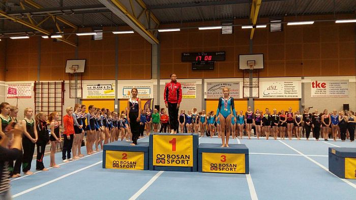 Medailleregen voor GVN turnsters - Foto: Eigen geleverde foto