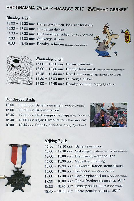 Zwemvierdaagse Dalfsen - Foto: Gemeente Dalfsen