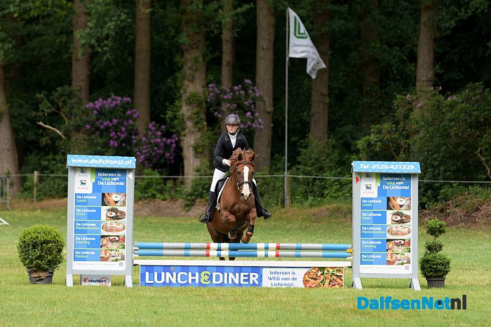 Prachtige tweede dag van het concours van Rijvereniging de Heideruiters. - Foto: Johan Bokma