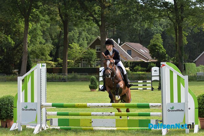 Prachtige tweede dag van het concours van Rijvereniging de Heideruiters. - Foto: Johan Bokma