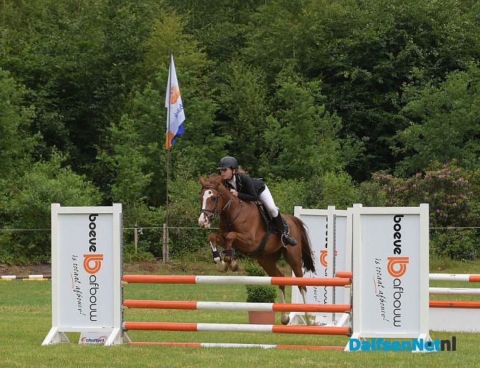 Prachtige tweede dag van het concours van Rijvereniging de Heideruiters. - Foto: Johan Bokma