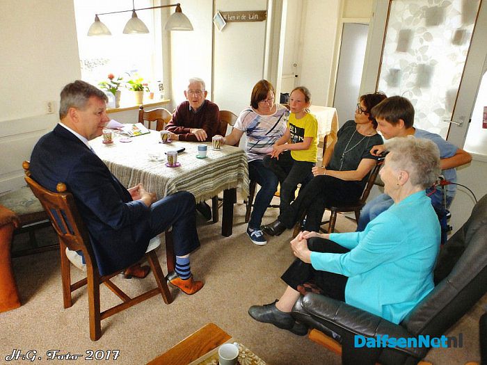 Wim en Gé Wildvank – Dunnewind 60 jaar getrouwd. - Foto: H.G. Foto