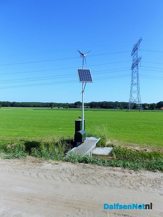 Geen wind en strakke lucht