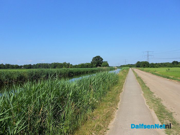 Geen wind en strakke lucht