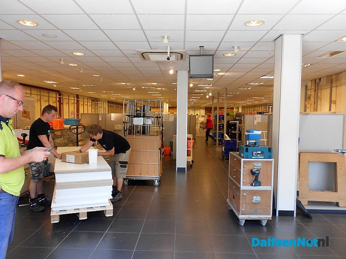De Hema is aan het verbouwen