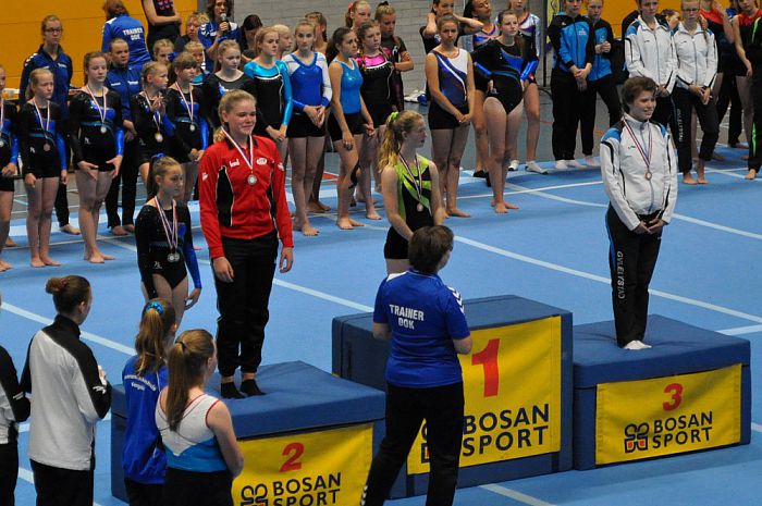 Medailleregen voor GVN turnsters - Foto: Eigen geleverde foto