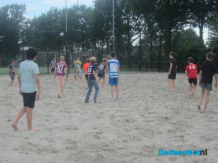Volop beachsoccer op Sportpark Gerner