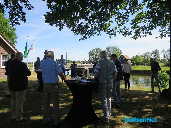 Opening brug over stuw Vechterweerd - Foto: Wim