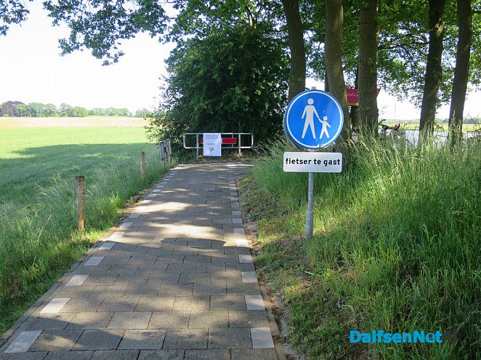 Opening brug over stuw Vechterweerd - Foto: Wim