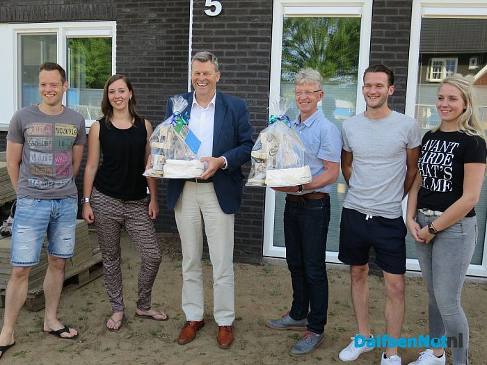 Eerste bewoners Trechterbeker in het zonnetje - Foto: Wim