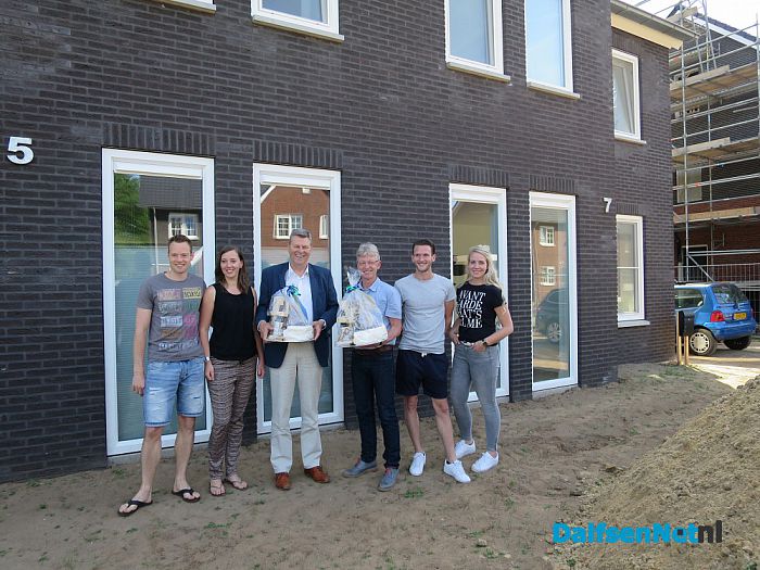 Eerste bewoners Trechterbeker in het zonnetje - Foto: Wim