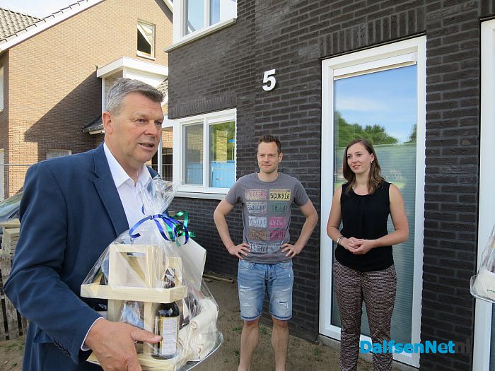 Eerste bewoners Trechterbeker in het zonnetje - Foto: Wim