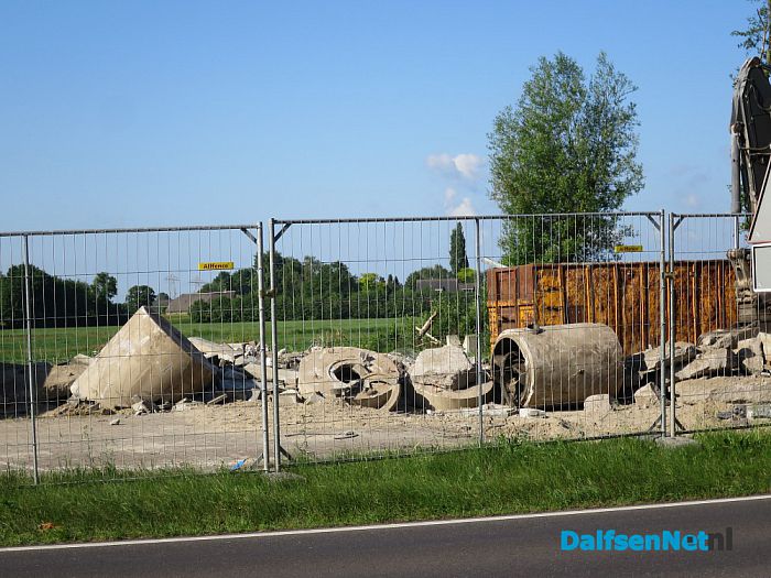 Tankstation reeds gesloopt - Foto: Wim