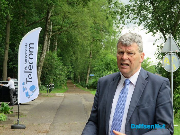 Glasvezel Lemelerveld vandaag van start - Foto: Wim