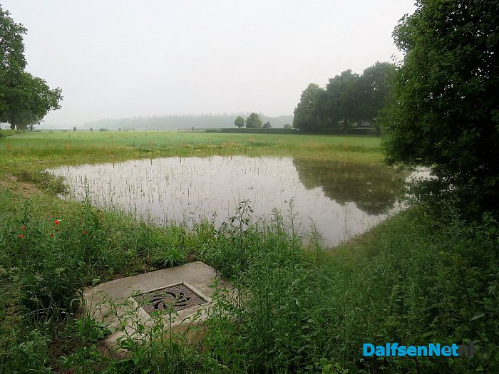 De wadi heeft zijn dienst bewezen in Hoonhorst - Foto: Wim