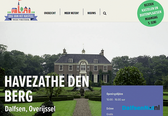 De Dag van het Kasteel op 2e Pinksterdag