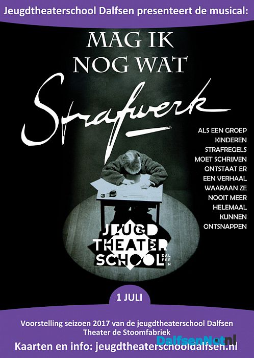 Voorstelling Jeugdtheaterschool Dalfsen - Foto: Ingezonden foto