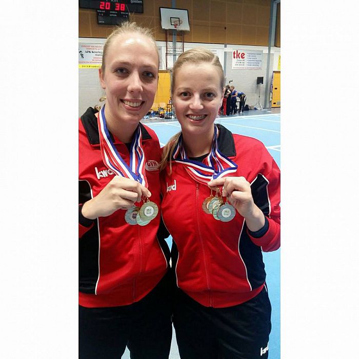 Medailleregen voor GVN turnsters - Foto: Eigen geleverde foto