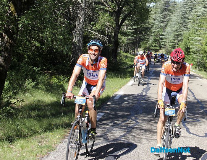 Team Dalfsen bedwong opnieuw de Mont Ventoux - Foto: Ingezonden foto