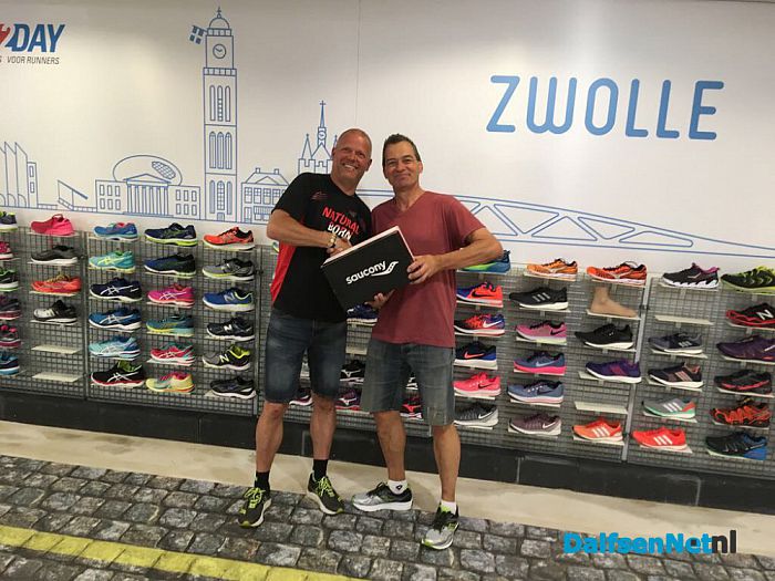 Winnaar hardloopschoenen actie
