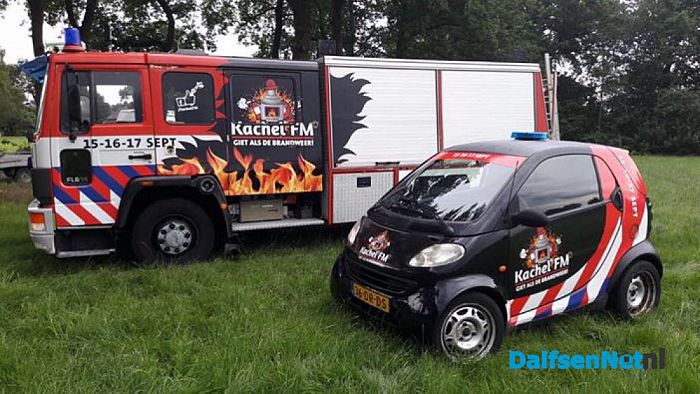 De FM kachel stiet er al weer