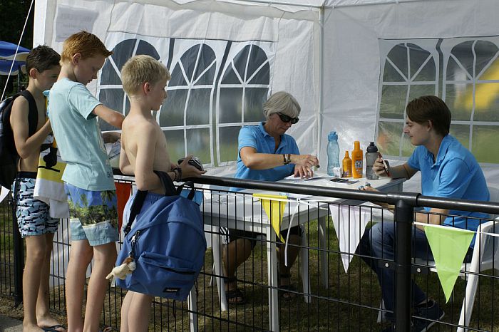 Zwemvierdaagse 2017 in Openluchtzwembad Gerner - Foto: Gemeente Dalfsen
