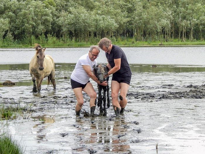Heldenrol voor plaatsgenoot Rob Lengkeek - Foto: Eigen geleverde foto