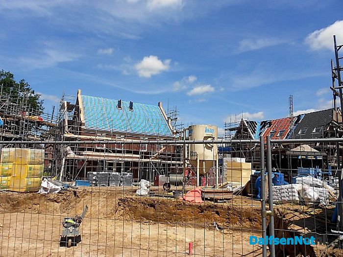 Voortgang van de bouw in het Waterfront
