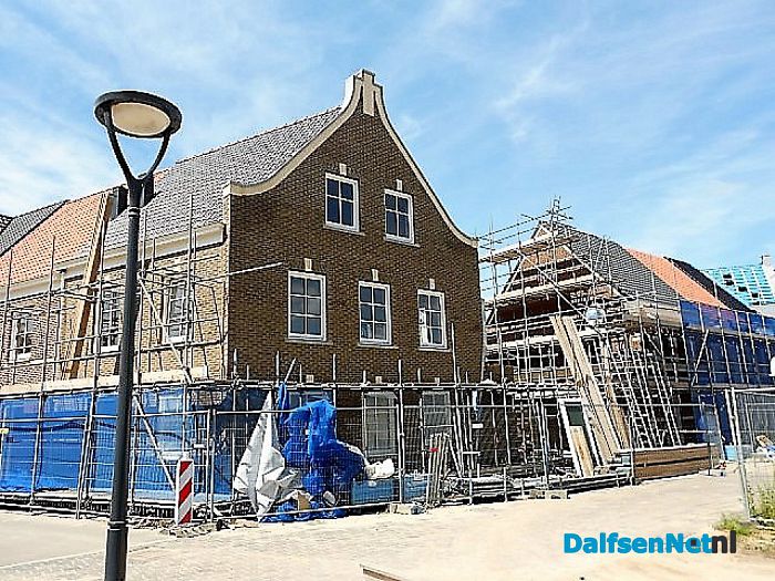 Voortgang van de bouw in het Waterfront