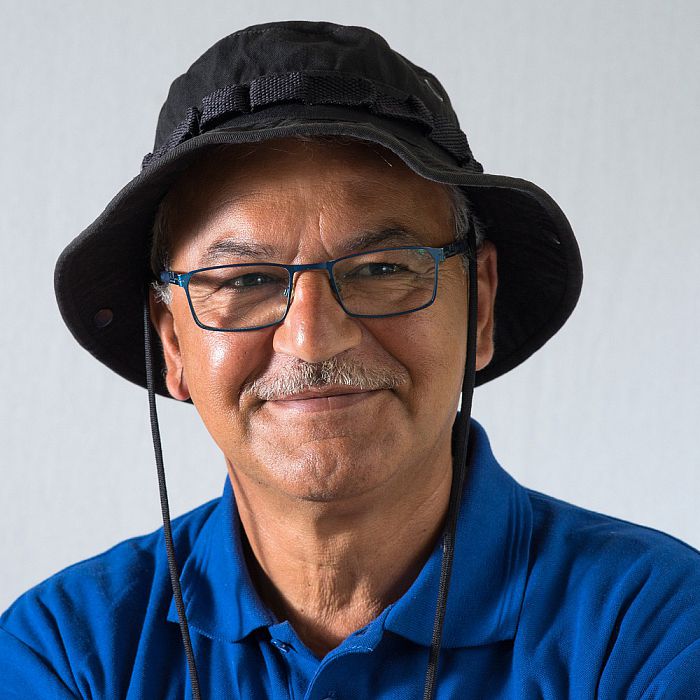Man met hoofddeksel Haroet Beghdasarian - Foto: Paul Scholten