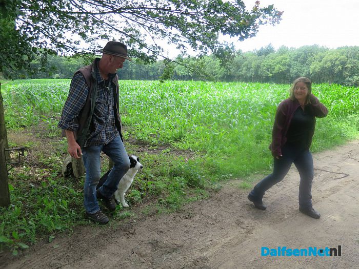 Wandeling naar schapen groot succes - Foto: Wim