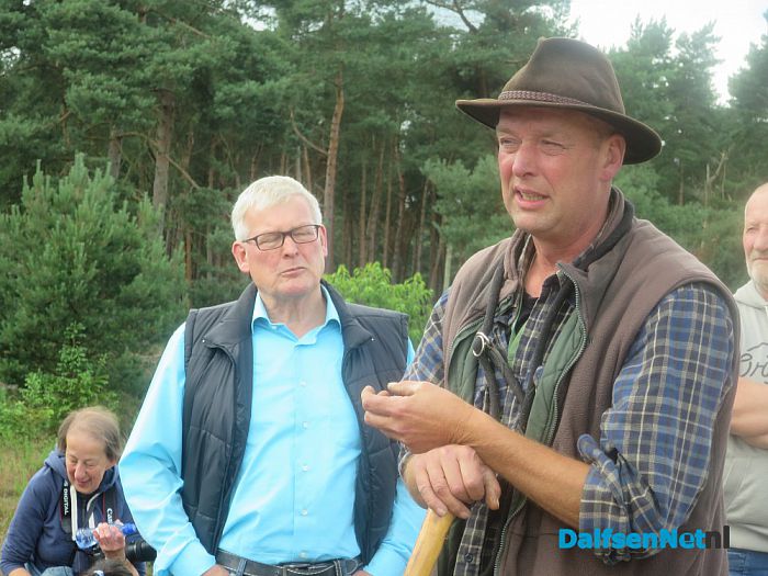 Wandeling naar schapen groot succes - Foto: Wim