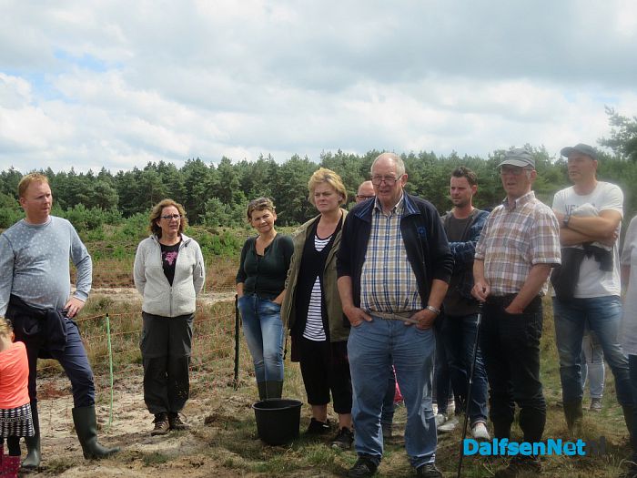 Wandeling naar schapen groot succes - Foto: Wim