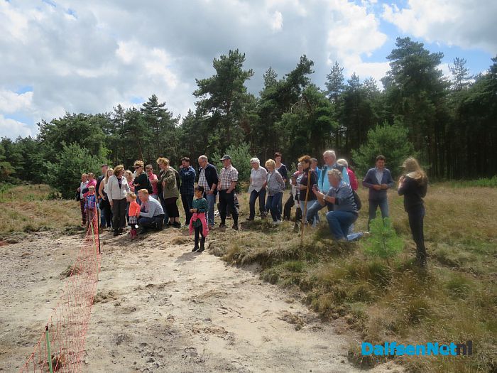 Wandeling naar schapen groot succes - Foto: Wim